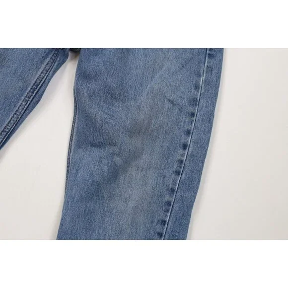 Vintage Y2K Levis 505 Mens 30x30 Faded Regular Straight Leg Denim Jeans Blue